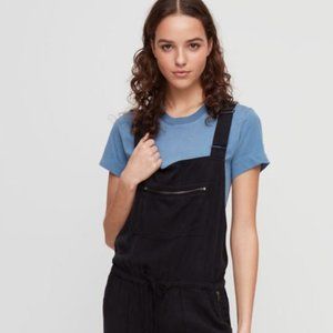 Wilfred Free Cropped Overalls - Black (Never Worn!)